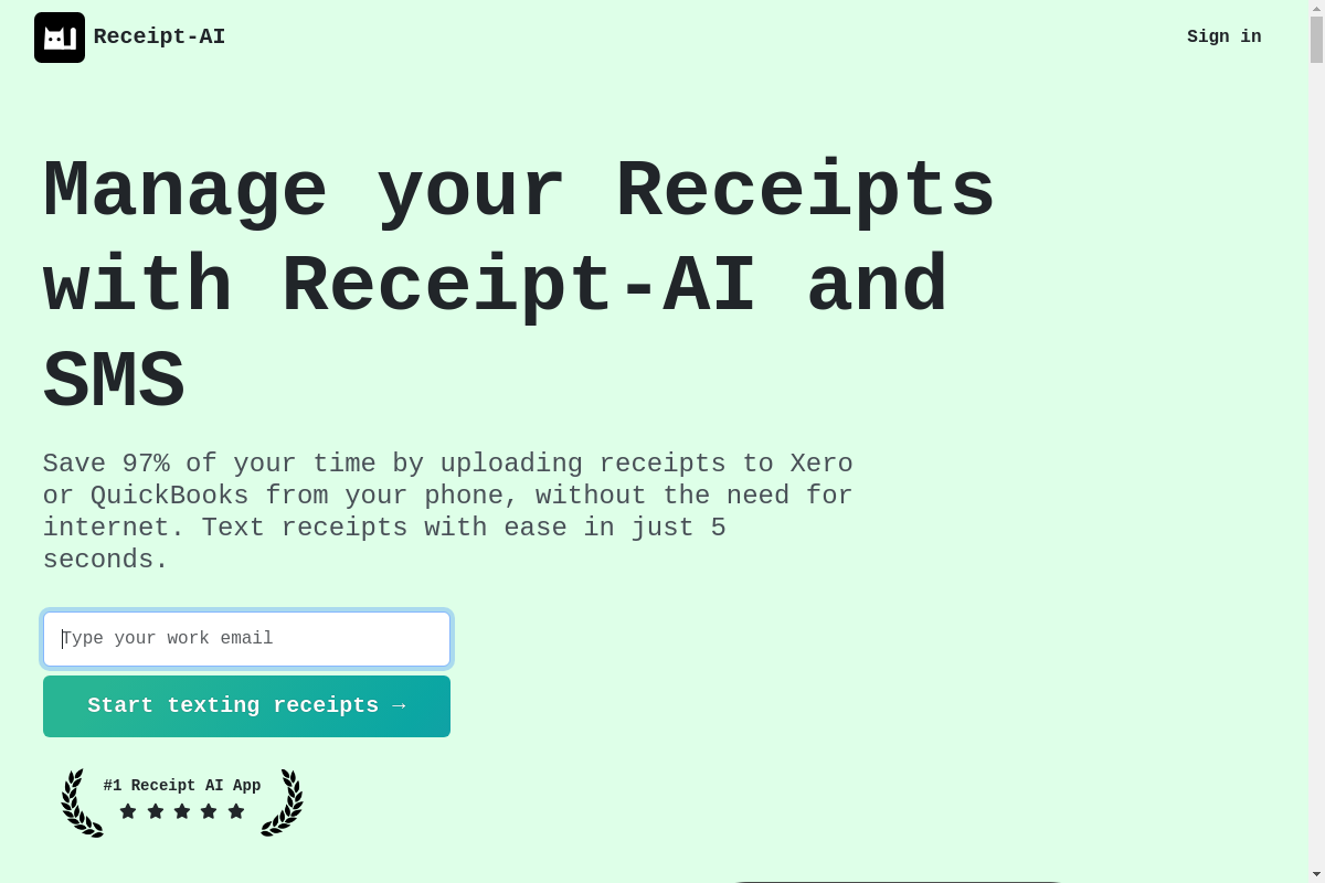 Receipt AI