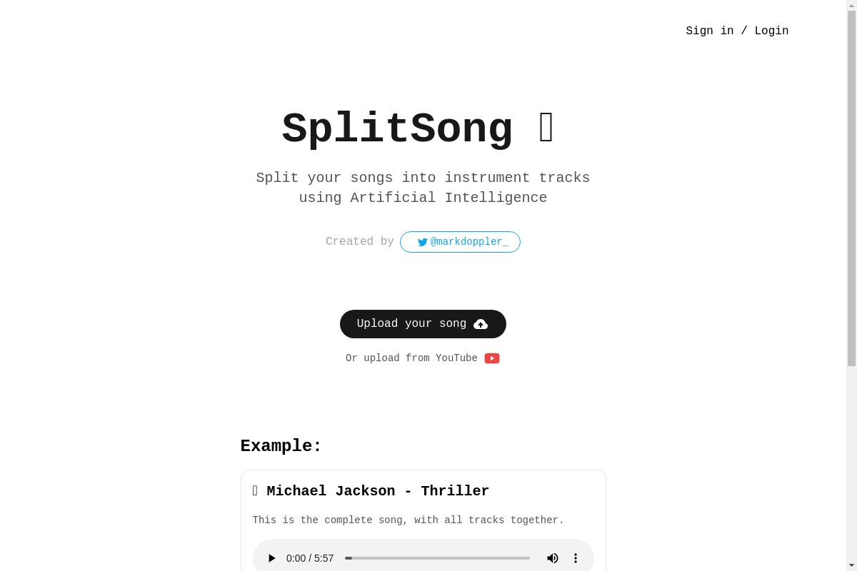 SplitSong