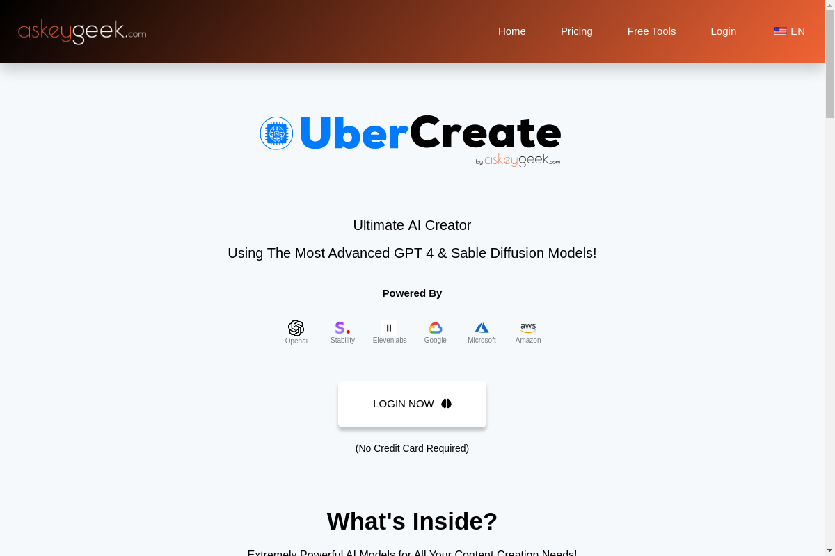 UberCreate